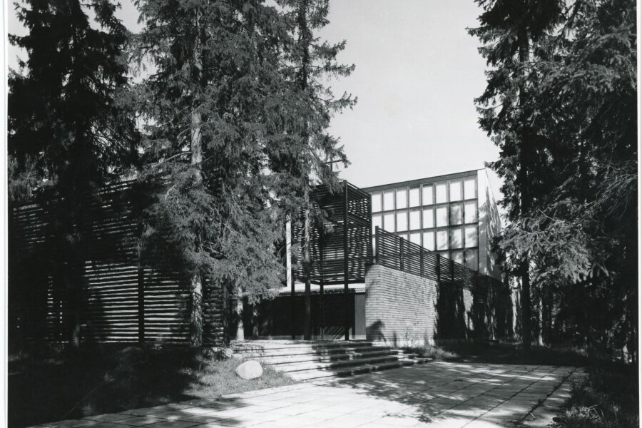 Kaija a Heikki Siren: kaple v Otaniemi v Helsinkách, 1957